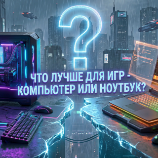 Что лучше для игр - компьютер или ноутбук?
