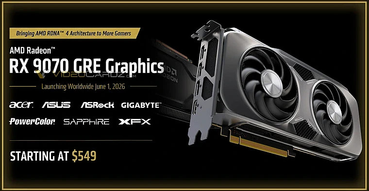 Автор изображения: AMD, VIDEOCARDZ Источник изображения: videocardz.com